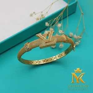 دستبندالنگویی زنانه طلا کد کا 116