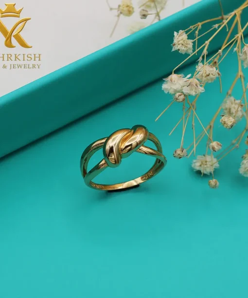 انگشتر زنانه طلا کد 7605