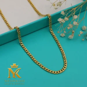 زنجیر طلا کارتیه 18 عیار کد کا بی 124