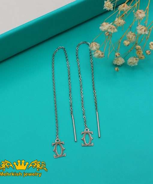 گوشواره بخیه ای شنل کد 824