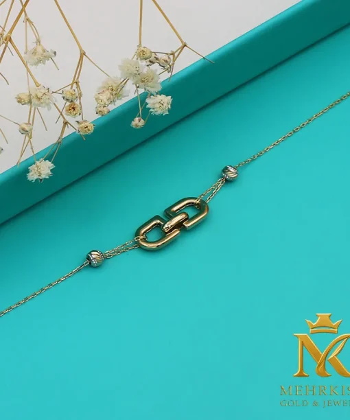 دستبند طلا کد 7760