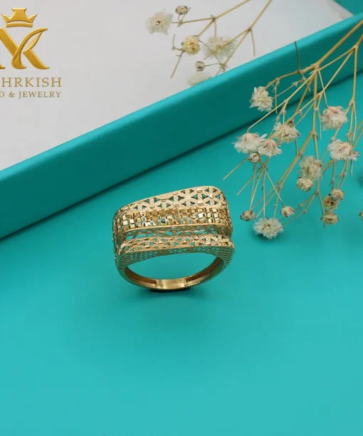 انگشتر زنانه طلا کد 7731