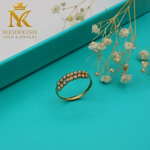 انگشتر طلا 18عیار کد کا 110