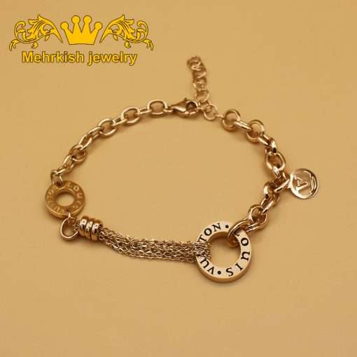 دستبند لویی ویتون طلا