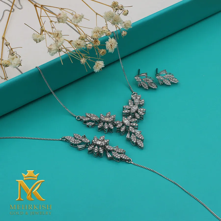 سرویس اتمی سه بعدی پیوه ژن کد 7660 سرویس طلا 18 عیار کد 7660