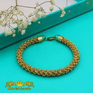 دستبند خودکاری طلا عیار ۱۸ کد M-136