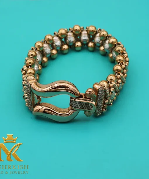 دستبند طلا کد 7667