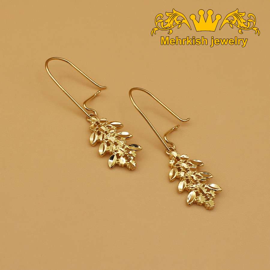 سرویس تراش فلاور طلا طلا 18 عیار کد 4971 1 سرویس تراش فلاور طلا طلا 18 عیار کد 4971