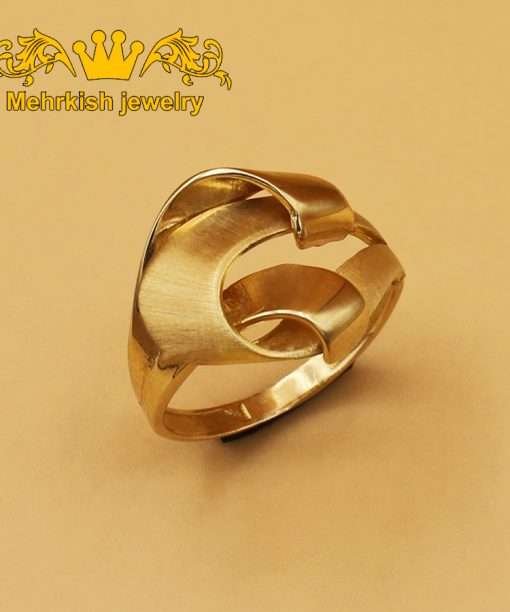 انگشتر آمیتیس طلا زرد ۱۸ عیار کد B-649