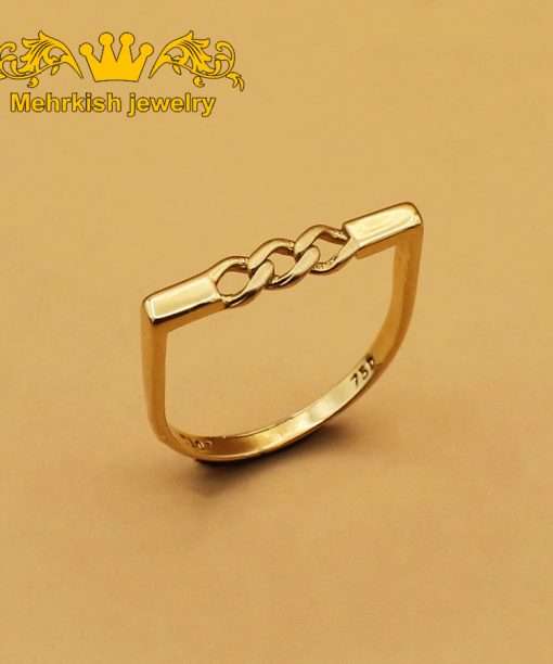 انگشتر طرح کارتیه زنانه کلاسیک کد B-671