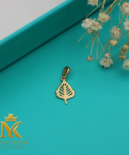 پلاک مینمال طلا کد 7683