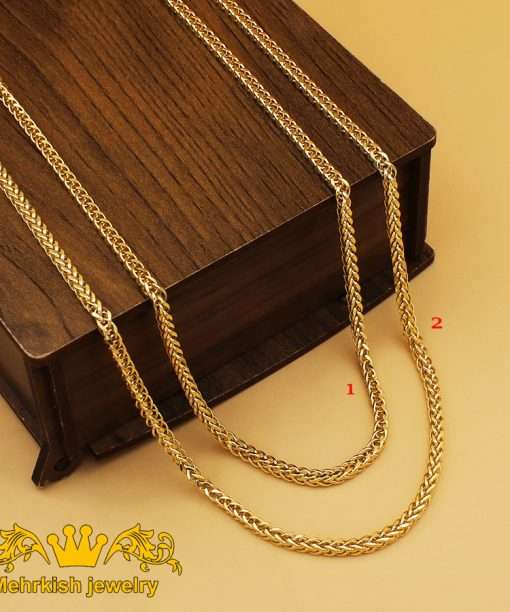 زنجیر میرو کلاسیک طلا ۱۸ عیار کد B-731