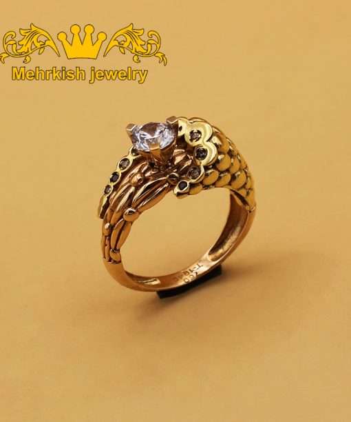 انگشتر تك نگين ميراكل کد B-776