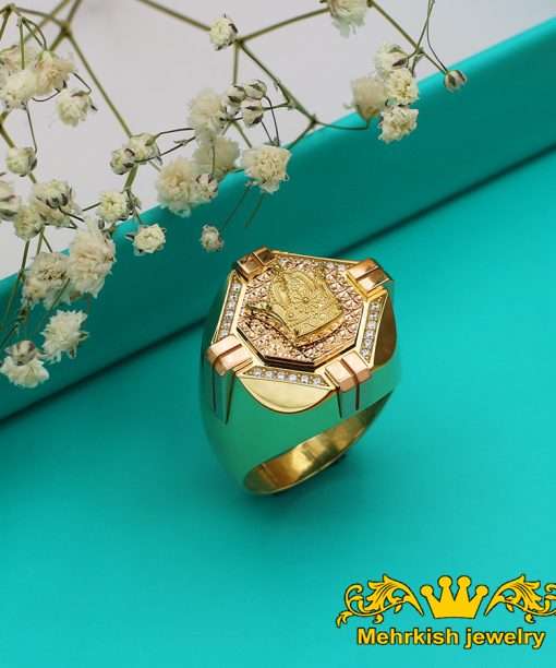 انگشتر مردانه تاج کد 7305