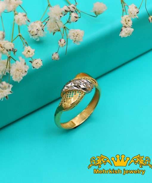 انگشتر تراش طلا 18 عیار کد B-926
