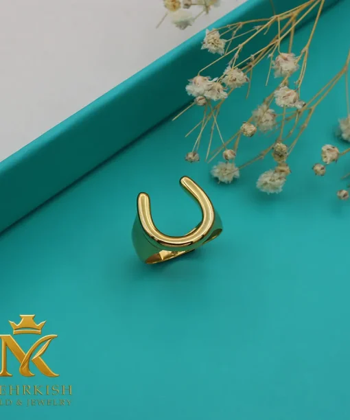 انگشتر طلا 18 عیار کد کا 142