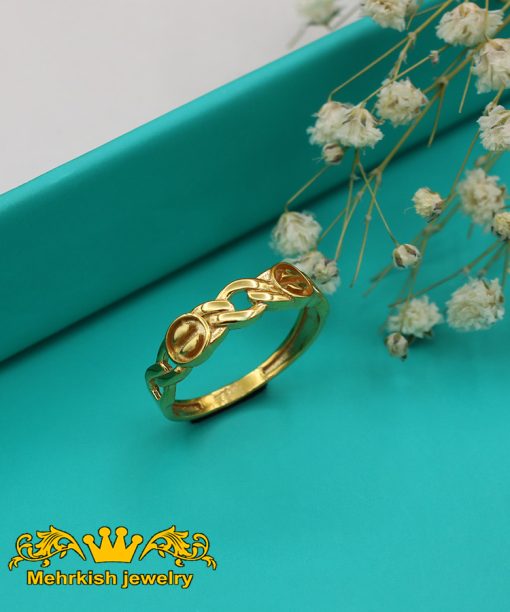 انگشتر مینیمال طرح کارتیه کد 7439