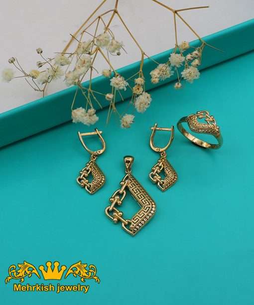 نیم ست طرح تیفانی کد B-1070