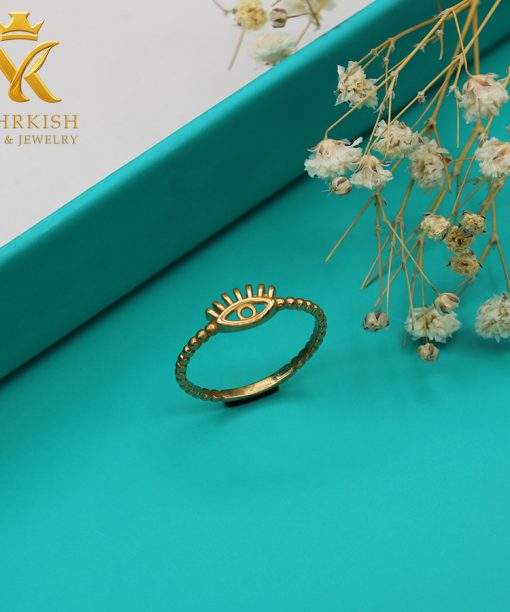 انگشتر مینیمال چشم کد B-1084
