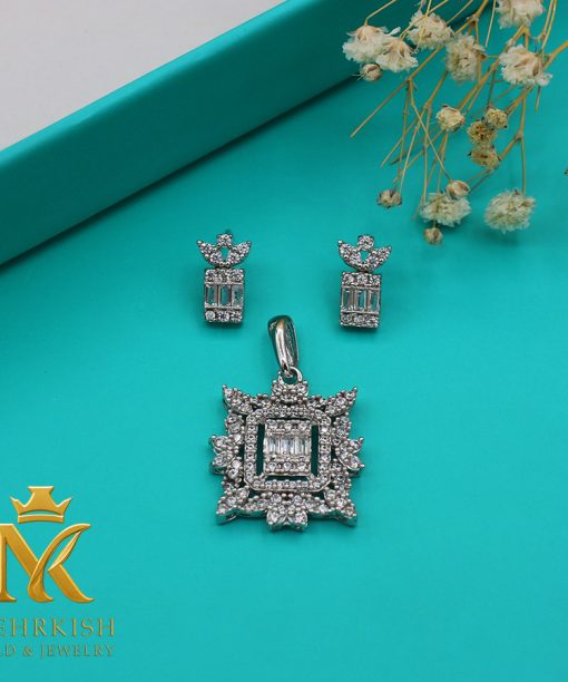 نیم ست اونیکس 18 عیار کد B-1095