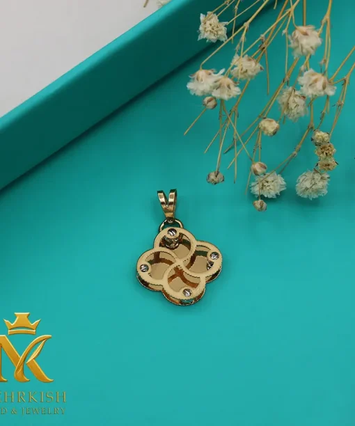 پلاک-طلای-گل-کد-بی-1136