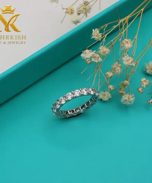 انگشتر طلا 18 عیار کد 7656