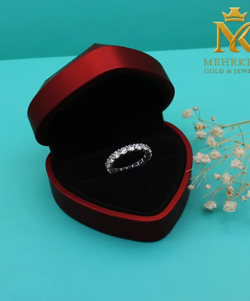 انگشتر طلا 18 عیار کد 7656