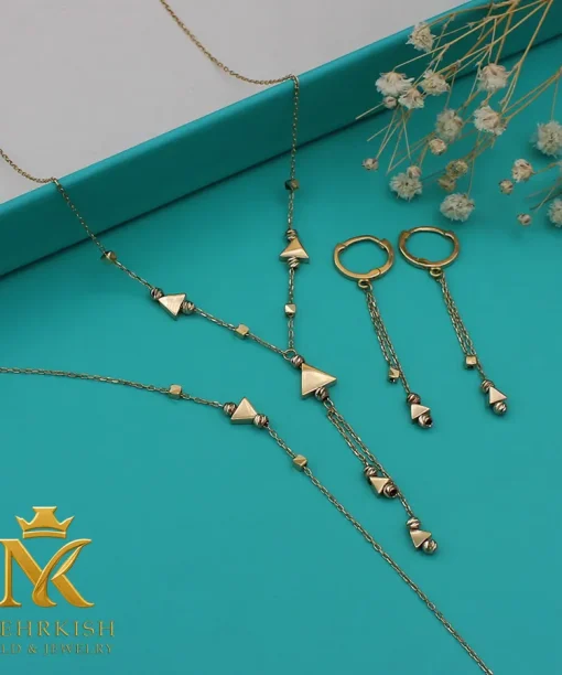 سرویس طلا زنانه کد 7668