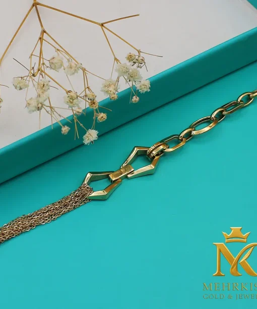 دستبند زنجیری کد 7690