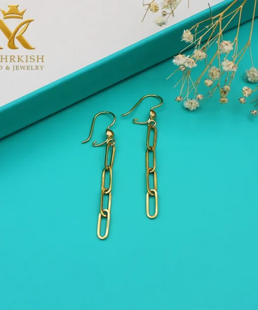 گوشواره طلا 18عیار کد 7750