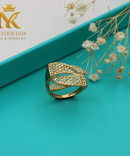 انگشتر زنانه طلا کد 7718