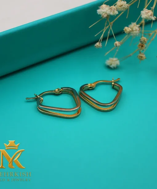 گوشواره طلا 18 عیار کد 7764