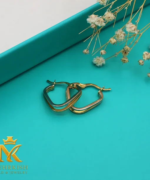 گوشواره طلا 18 عیار کد 7764