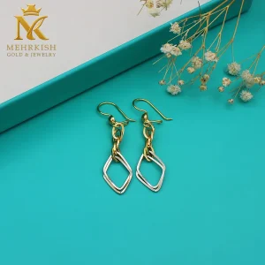 گوشواره طلا 18 عیار کد 7769