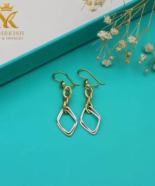 گوشواره طلا 18 عیار کد 7769