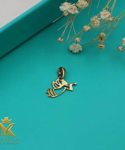 پلاک مینیمال طلا 18 عیار کد 7765