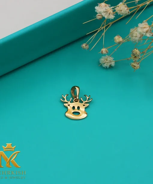 پلاک مینیمال طلا 18 عیار کد 7766