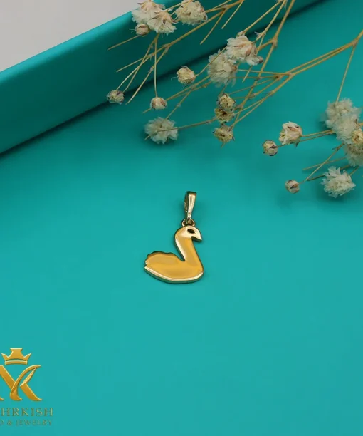 پلاک مینیمال طلا 18 عیار کد 7767