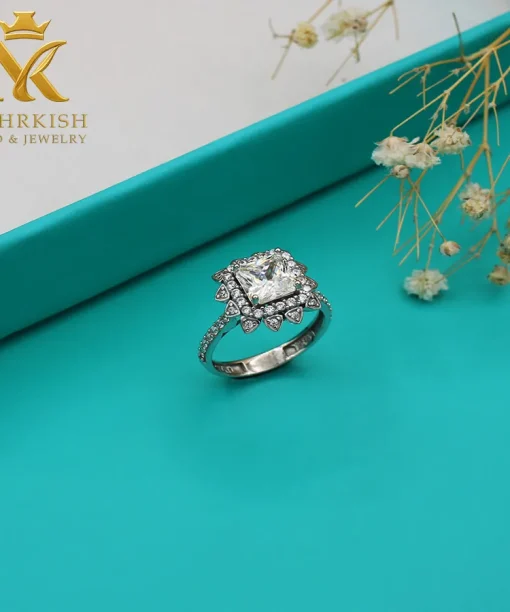 انگشتر طلا اونیکس کد بی 1202