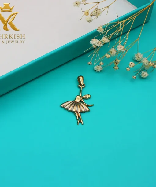 پلاک طلا زنانه کد کا 155