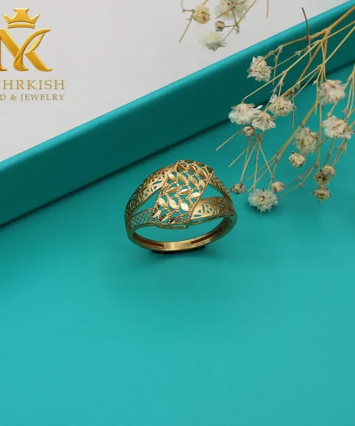 انگشتر زنانه طلا کد 7752