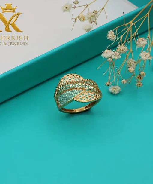 انگشتر زنانه طلا کد 7753