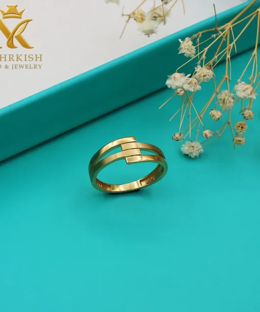 انگشتر زنانه طلا کد 7772
