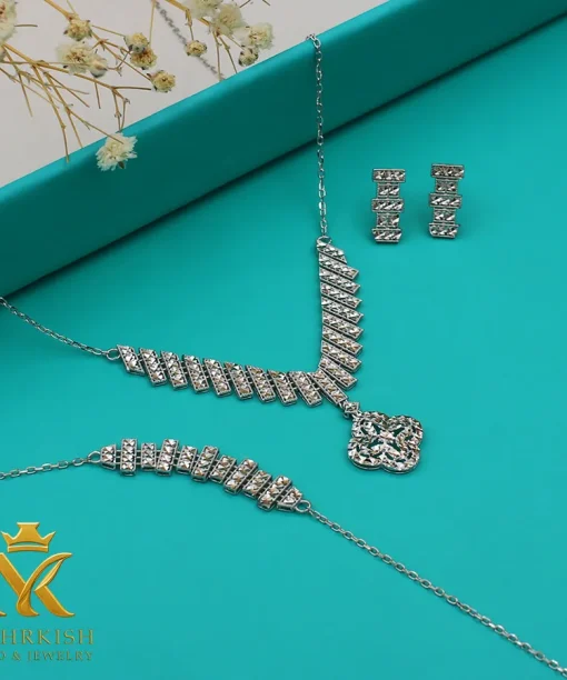 سرویس طلا زنانه کد بی 1214