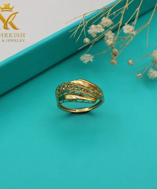 انگشتر زنانه طلا کد بی 1242