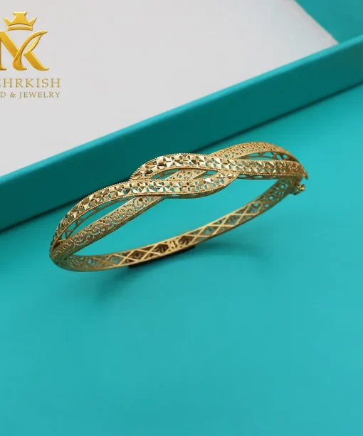 دستبند طلا زنانه کد 7823