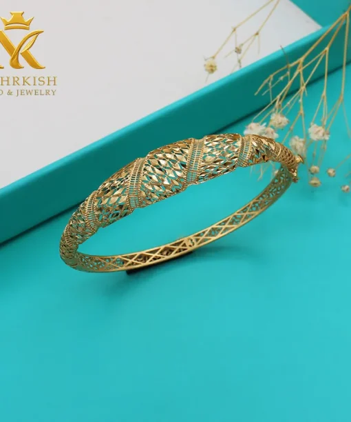 دستبند طلا زنانه کد 7826