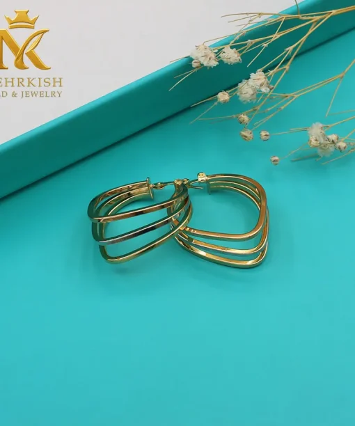 گوشواره طلا 18 عیار کد کا 198