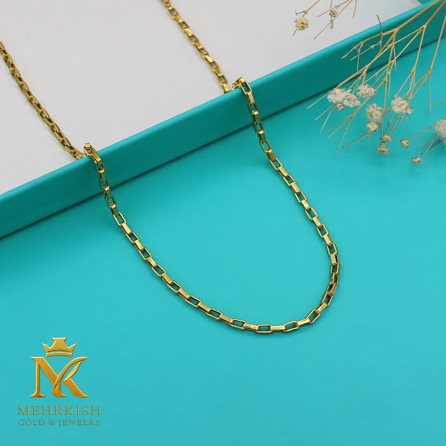 زنجیر دیپلمات کد K-206 گردنبند طلا کد کا 206