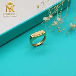 انگشتر مردانه طلا کد 7880